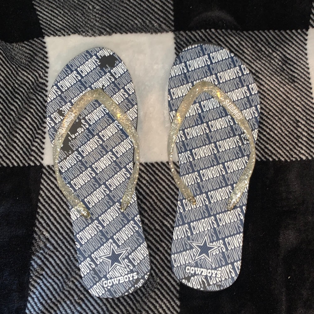Dallas Cowboys Flip Flops